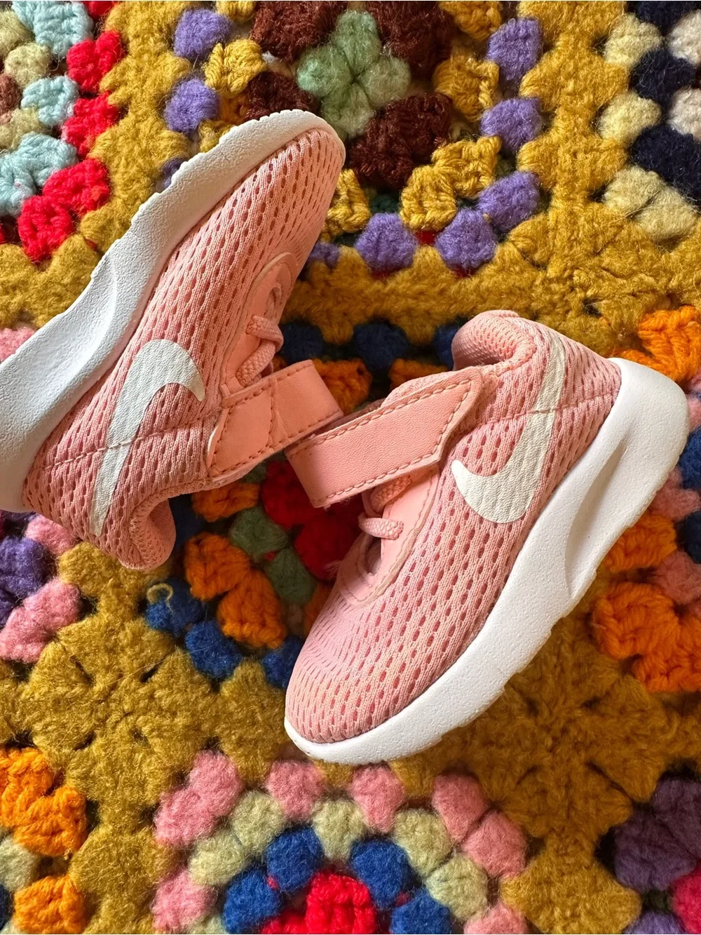 Nike Toddler Girl Sneakers With Velcro Strap